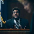 Jharrel Jerome, playing the character Korey Wise in ‘When They See Us’