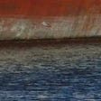 Ship’s hull at the waterline.