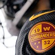 A picture of the Washington Commanders Logo. Even if it is near Washington DC, it’s still a dumb name for a team.