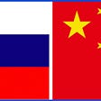 Russian And Chinese Flags