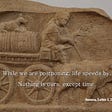 Roman wine trade oxcart, from grave stele, Augsburg Roman Museum