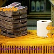 A roll of toilet paper in Venezuela costs thousands of dollars due to severe inflation caused by printing free money.