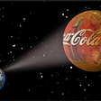 Coca-Cola space ad sending light to Earth