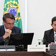 Brazil’s president, Jair Bolsonaro, and his vice president, Hamilton Mourão / Photo: Isac Nóbrega/PR