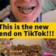 Eating maggots on TikTok