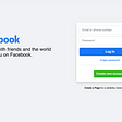 facebook with css