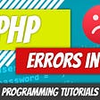 PHP Errors