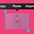 Custom Image | Copy, Paste, Improve  with Kouch Logo