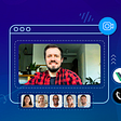 A user in a group video call session