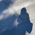 woman in shadow