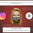 Banned hashtags on Instagram