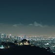 Los Angeles at night from the Griffith Observatory