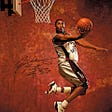 High school Kobe Bryant dunking