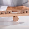Assessing Your Work/Life Balance — abstract illustration