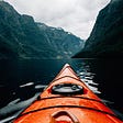 Steep valley sides and moody clouds made this paddle an overwhelming experience. Gudvangen is one of the most beautiful place