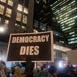 Marching in April 2019 to demand the releasement of the Muller Report. This photo was taken in front of Trump Tower, on 5th Avenue in New York, NY.