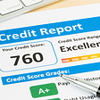 paper with credit score on it showing how to boost credit score