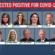 Photos of GOP members who have tested positive for COVID 19
