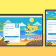 A colour UI sign up screen concept for Dodo Airlines