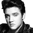 Close up of Elvis