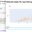 Google Colab ML Web App Deploy