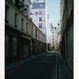 A quiet street in Paris