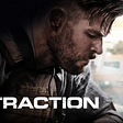 Chris Hemsworth in a poster for “Extraction.”