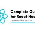 Complete Guide for React Hooks