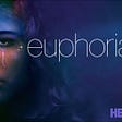 Euphoria promotional poster from HBO with Zendaya