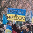 Ukraine protest against the war