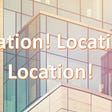 building and location text
