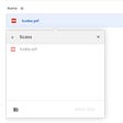 Google Drive Moving Files Dialog