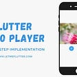 Flutter Video Player
