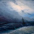The cloudy sea 2 (Etude) by hitforsa on DeviantArt