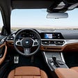 Interior of 2021 BMW 4 Series