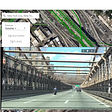 Screen shot of map.safe7y showing a Mapillary street-level image.