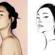 how to make a drawing from a real photo in photoshop