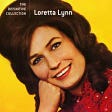 The cover art for The Definitive Collection by Loretta Lynn. It depicts a picture of Loretta Lynn smiling.