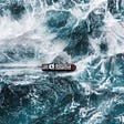Boat Experiencing the Tidal Wave of Future Uncertainty