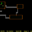 A screenshot from the 1984 DOS edition of Rogue
