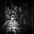 An empty alleyway