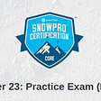 Snowflake SnowPro Core Practice Exam (Part 2)