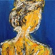shape of my body poem, painting a woman figure