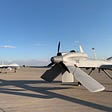 US army drones at the Ain al-Asad airbase