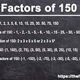 Factors of 150