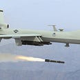 A US UAV firing a missile. Source: EMERJ (https://emerj.com/ai-sector-overviews/ai-drones-and-uavs-in-the-military-current-applications/)