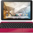RCA 10 Inch 2GB RAM 32GB Storage Quad-Core IPS HD Touchscreen WiFi Bluetooth with Detachable Keyboard Android 10 Tablet Bundle w/32GB SD Card (Ombre Tiger)