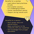 Benefits of a mentorship program