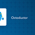 Octoductor logo — a small blue robot