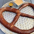 Photo of enormous pretzel